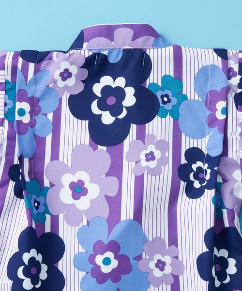 SHISKY（シスキー）の「SHISKY / シスキー 接触冷感 2WAY セパレート 花柄 浴衣3点セット キッズ（浴衣・キッズ・その他6/その他4/その他3/その他2/その他1/その他5/その他7/その他8・130/120/110/160/150/140）」の15枚目の写真