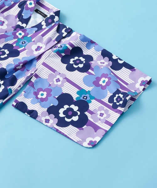 SHISKY（シスキー）の「SHISKY / シスキー 接触冷感 2WAY セパレート 花柄 浴衣3点セット キッズ（浴衣・キッズ・その他6/その他4/その他3/その他2/その他1/その他5/その他7/その他8・130/120/110/160/150/140）」の16枚目の写真