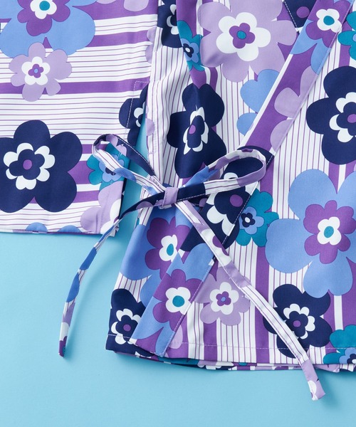 SHISKY（シスキー）の「SHISKY / シスキー 接触冷感 2WAY セパレート 花柄 浴衣3点セット キッズ（浴衣・キッズ・その他6/その他4/その他3/その他2/その他1/その他5/その他7/その他8・130/120/110/160/150/140）」の17枚目の写真