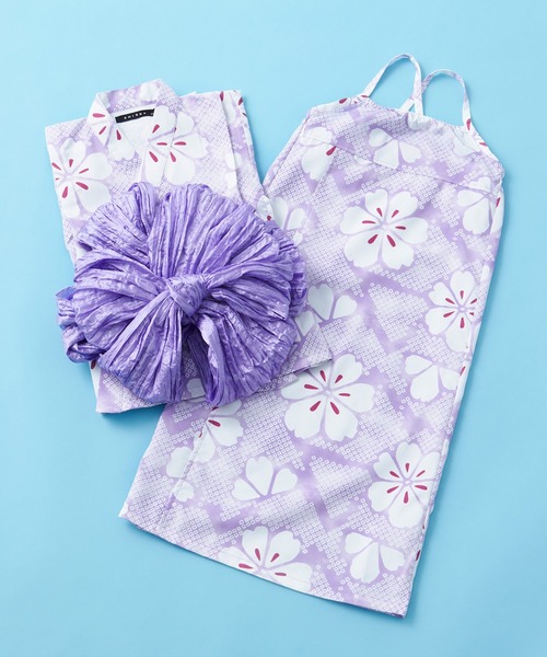 SHISKY（シスキー）の「SHISKY / シスキー 接触冷感 2WAY セパレート 花柄 浴衣3点セット キッズ（浴衣・キッズ・その他6/その他4/その他3/その他2/その他1/その他5/その他7/その他8・130/120/110/160/150/140）」の20枚目の写真