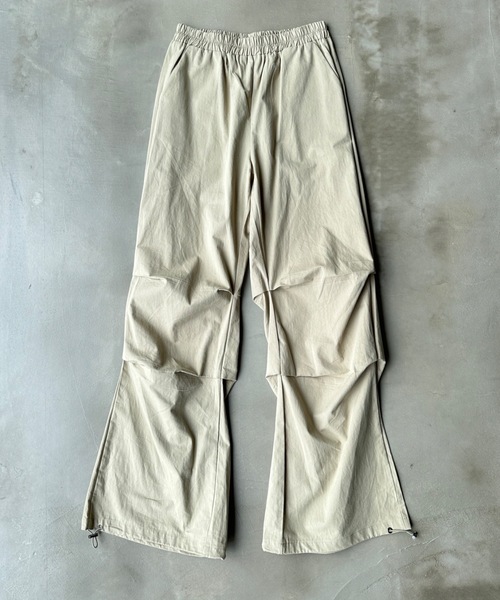 希少　90s vintage 2Way カーゴパンツ ワークパンツ　ベージュ 90s 2way リネン クロップド カーゴ バギーパンツ ショーツ 生成