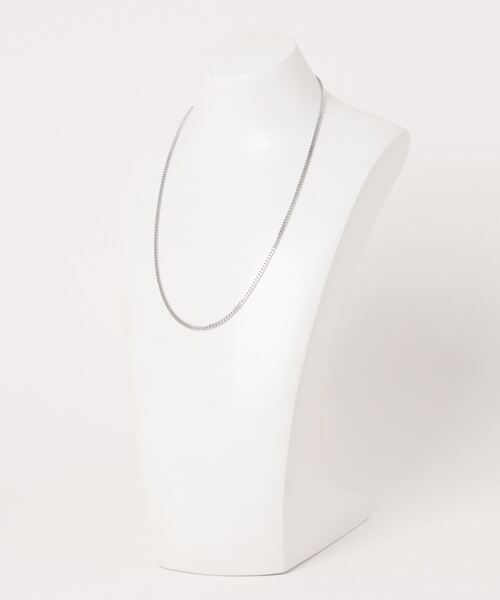 TOM WOOD(トムウッド)の「【TOMWOOD(トムウッド)】Curb Chain M シルバーネックレス 20.5inch(ネックレス・レディース・シルバー・20.5)」の2枚目の写真