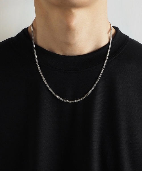 TOM WOOD(トムウッド)の「【TOMWOOD(トムウッド)】Curb Chain M シルバーネックレス 20.5inch(ネックレス・レディース・シルバー・20.5)」の3枚目の写真