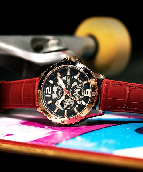 ANGELCLOVER（エンジェルクローバー）の「販路限定モデル Angel Clover/エンジェルクローバー タイムクラフトダイバー オートマチック 腕時計 ACL-TCA45PGBK-EC メンズ（アナログ腕時計・メンズ・ブラック・FREE）」の6枚目の写真