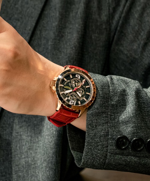 ANGELCLOVER（エンジェルクローバー）の「販路限定モデル Angel Clover/エンジェルクローバー タイムクラフトダイバー オートマチック 腕時計 ACL-TCA45PGBK-EC メンズ（アナログ腕時計・メンズ・ブラック・FREE）」の12枚目の写真