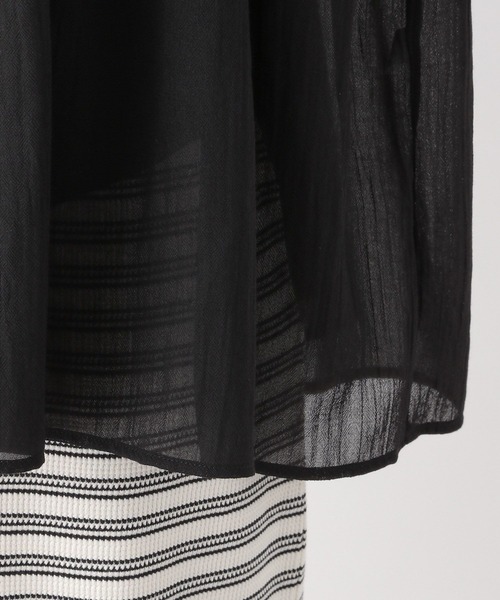 LEPSIM（レプシィム）の「2WAYギャザーブラウス 116423（シャツ