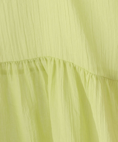 LEPSIM(レプシィム)の「2WAYギャザーブラウス 116423(シャツ/ブラウス・レディース・イエロー/ブラック/レッド/オフホワイト・FREE)」の8枚目の写真