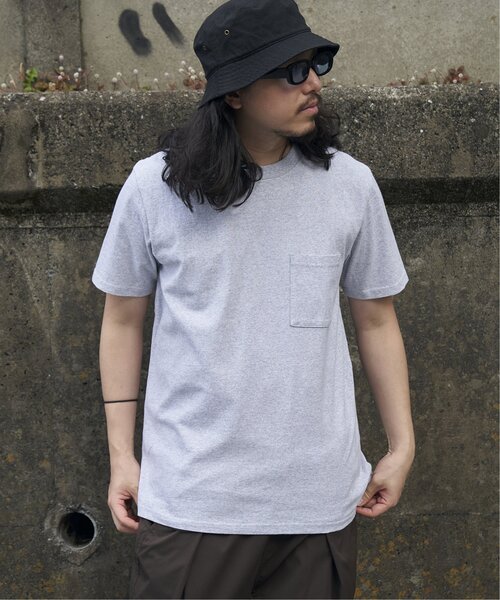 Goodwear(グッドウェア)の「Goodwear グッドウェア ポケ付きTシャツ(Tシャツ/カットソー・メンズ・グレー/ブラック/ホワイト/チャコール/ネイビー・M/L/LL/S)」の1枚目の写真
