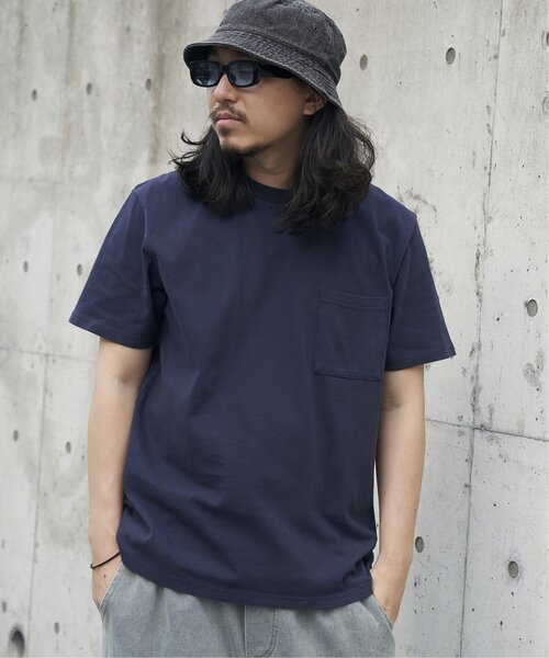 Goodwear(グッドウェア)の「Goodwear グッドウェア ポケ付きTシャツ(Tシャツ/カットソー・メンズ・グレー/ブラック/ホワイト/チャコール/ネイビー・M/L/LL/S)」の11枚目の写真