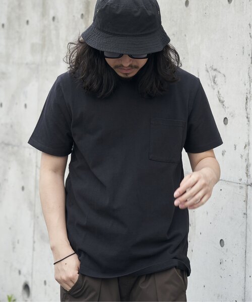 Goodwear(グッドウェア)の「Goodwear グッドウェア ポケ付きTシャツ(Tシャツ/カットソー・メンズ・グレー/ブラック/ホワイト/チャコール/ネイビー・M/L/LL/S)」の18枚目の写真