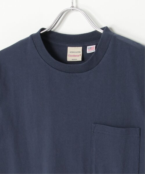 Goodwear(グッドウェア)の「Goodwear グッドウェア ポケ付きTシャツ(Tシャツ/カットソー・メンズ・グレー/ブラック/ホワイト/チャコール/ネイビー・M/L/LL/S)」の20枚目の写真