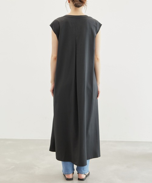 ROPE' PICNIC（ロペピクニック）の「リラックスワンピース（ワンピース・レディース・グリーン/ブラック/グレー系その他・38）」の15枚目の写真