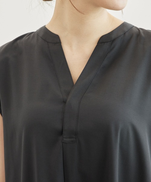 ROPE' PICNIC（ロペピクニック）の「リラックスワンピース（ワンピース・レディース・グリーン/ブラック/グレー系その他・38）」の16枚目の写真