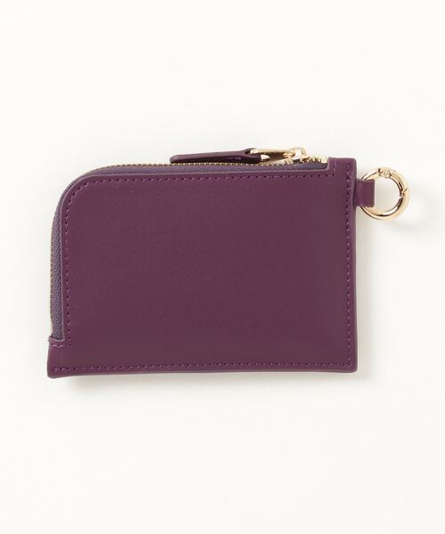 HASHIBAMI(ハシバミ)の「Hashibami/L字 フラグメントチャーム(カードケース・レディース・ブラック/パープル/ベージュ系その他2・FREE)」の4枚目の写真