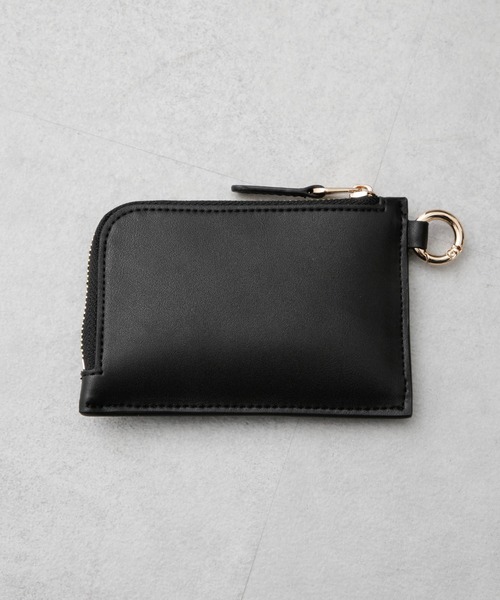 HASHIBAMI(ハシバミ)の「Hashibami/L字 フラグメントチャーム(カードケース・レディース・ブラック/パープル/ベージュ系その他2・FREE)」の9枚目の写真