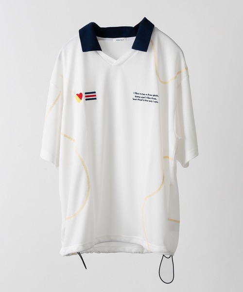 ONCILY（オンシェリー）の「DRAW CODE GAME SHIRT /ドローコードゲーム