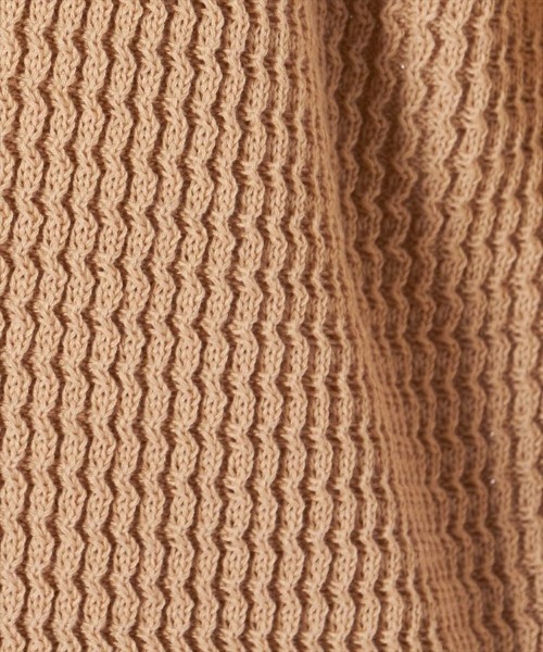 F i.n.t（フィント）の「ライン使いニットベスト/fint（ベスト・レディース・ベージュ・FREE）」の8枚目の写真