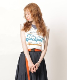 DOUBLE NAME | レトロロゴノースリトップス(Tシャツ/カットソー)