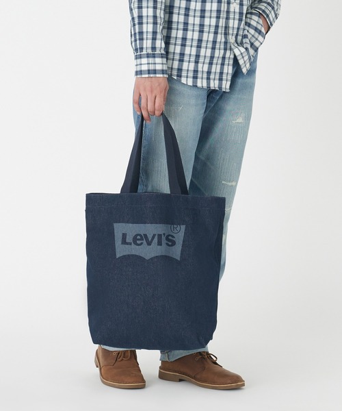Levi's（リーバイス）の「Levi's/リーバイス バットウィング トートバッグ ブルー（トートバッグ・レディース・ブルー・OS）」の14枚目の写真