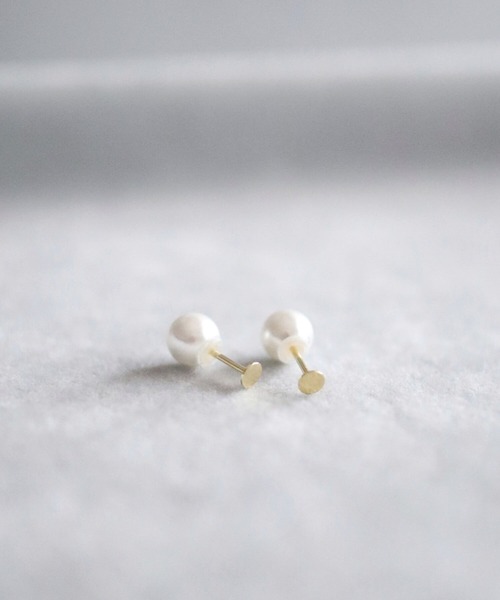 CERCA(チェルカ)の「KAM.accessory/金属アレルギー対応/パールピアス/4WAYバックキャッチピアス(ピアス(両耳用)・レディース・ゴールド/シルバー・FREE)」の10枚目の写真