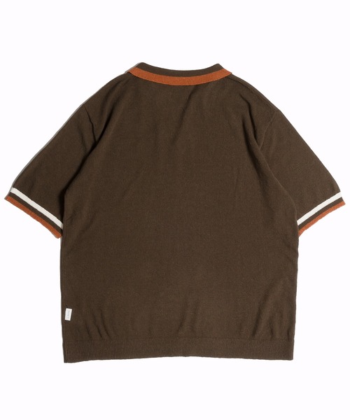 MUHET(ミュエータ)の「ラインスキッパーニット(Tシャツ/カットソー・レディース・ネイビー/イエロー/ブラウン・X-LARGE/MEDIUM)」の11枚目の写真