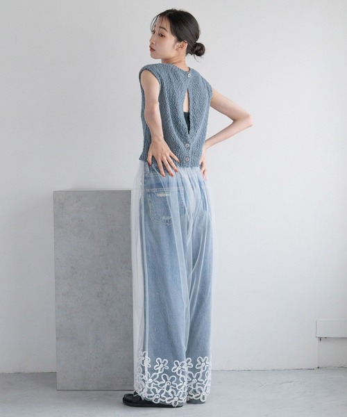 LOWRYS FARM（ローリーズファーム）の「アソートレイヤードパンツ 136330（その他パンツ・レディース・ブラック系その他/ホワイト/アイボリー/ブラック・FREE）」の17枚目の写真