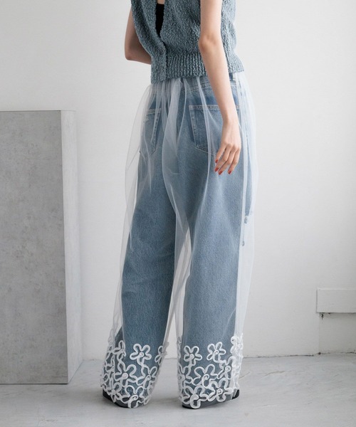 LOWRYS FARM（ローリーズファーム）の「アソートレイヤードパンツ 136330（その他パンツ・レディース・ブラック系その他/ホワイト/アイボリー/ブラック・FREE）」の15枚目の写真