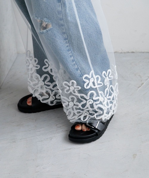 LOWRYS FARM（ローリーズファーム）の「アソートレイヤードパンツ 136330（その他パンツ・レディース・ブラック系その他/ホワイト/アイボリー/ブラック・FREE）」の14枚目の写真