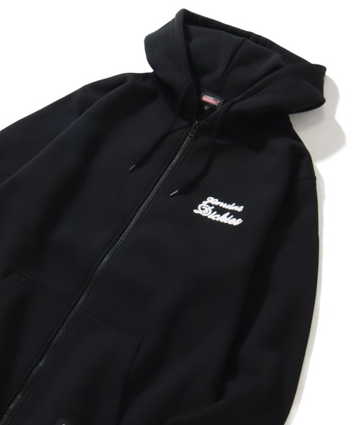 Dickies（ディッキーズ）の「【GENUINE DICKIES/ジェニュインディッキーズ】 裏起毛 ワンポイント刺繍フルジップパーカー（パーカー・メンズ・ブルー/ブラック/アッシュグレー・XL/L/M）」の13枚目の写真