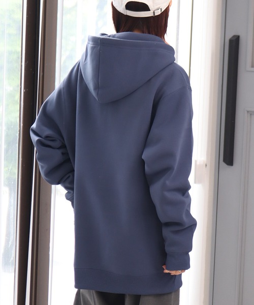 Dickies（ディッキーズ）の「【GENUINE DICKIES/ジェニュインディッキーズ】 裏起毛 ワンポイント刺繍フルジップパーカー（パーカー・メンズ・ブルー/ブラック/アッシュグレー・XL/L/M）」の15枚目の写真