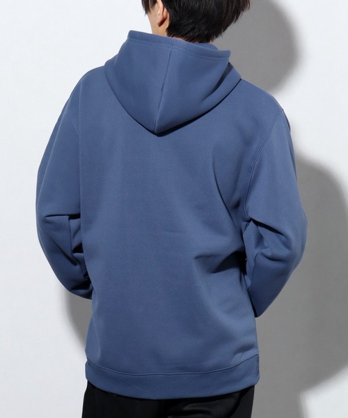 Dickies（ディッキーズ）の「【GENUINE DICKIES/ジェニュインディッキーズ】 裏起毛 ワンポイント刺繍フルジップパーカー（パーカー・メンズ・ブルー/ブラック/アッシュグレー・XL/L/M）」の20枚目の写真