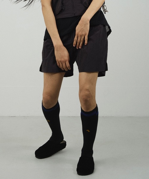 JIEDA(ジエダ)の「NYLON SHORTS(その他パンツ・メンズ・グレー/ブラック・1/2)」の1枚目の写真