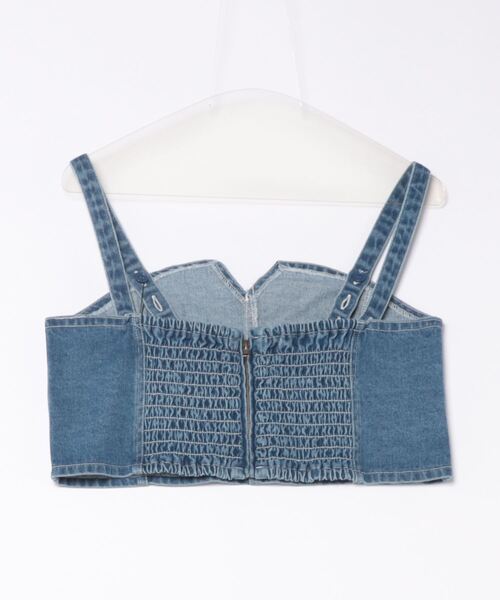 セール】【Celche】824404 デニムビスチェ（ベスト）｜SETUP7