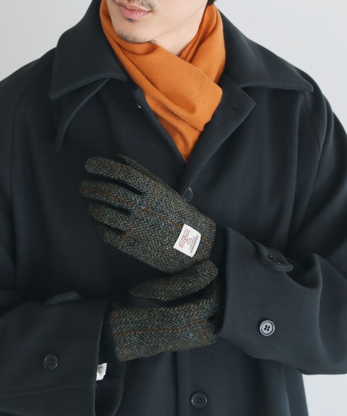Harris Tweed×本革レザースマホ対応グローブ(手袋)|LIL VENDARS(リルヴェンダース) Harris Tweed×本革レザースマホ対応グローブ(手袋)|LIL VENDARS(リルヴェンダース)