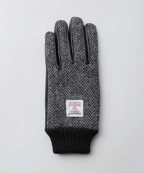Harris Tweed×本革レザースマホ対応グローブ(手袋)|LIL VENDARS(リルヴェンダース) Harris Tweed×本革レザースマホ対応グローブ(手袋)|LIL VENDARS(リルヴェンダース)