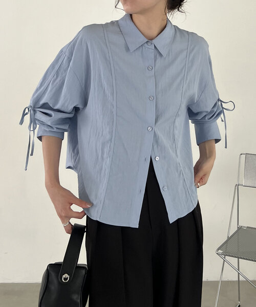 CAPRICIEUX LE'MAGE（カプリシューレマージュ）の「リボンシャツ