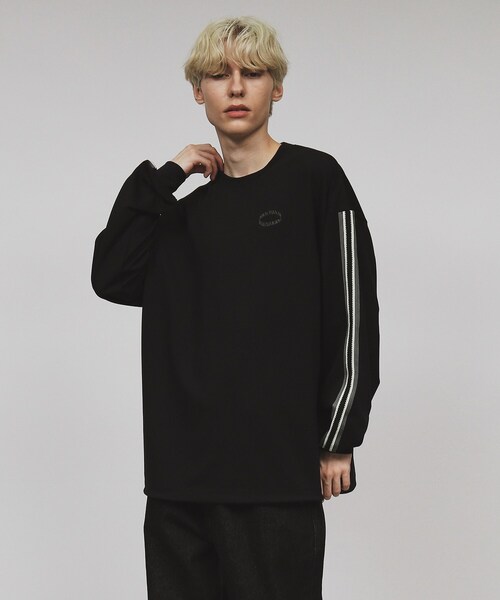 セール】サークルロゴラインカットソー（Tシャツ/カットソー）｜tk