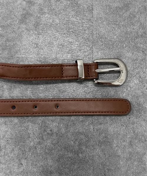 jiasecond.（ジアセカンド）の「【jiasecond.】ジョッキーメタルベルト / ベルト ジョッキー ジョガー アメカジ グランジ ウエスタン メタル 合皮 ブラック ブラウン（ベルト・レディース・ブラウン/ブラック・FREE）」の16枚目の写真