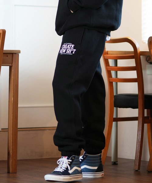 【セール】【ムラサキスポーツ限定】FORGET NEVER/フォーゲットネバー スウェットパンツ ビックシルエット セットアップ対応 244OO1LP068FN（スウェットパンツ）｜FORGET NEVER（フォーゲットネバー）