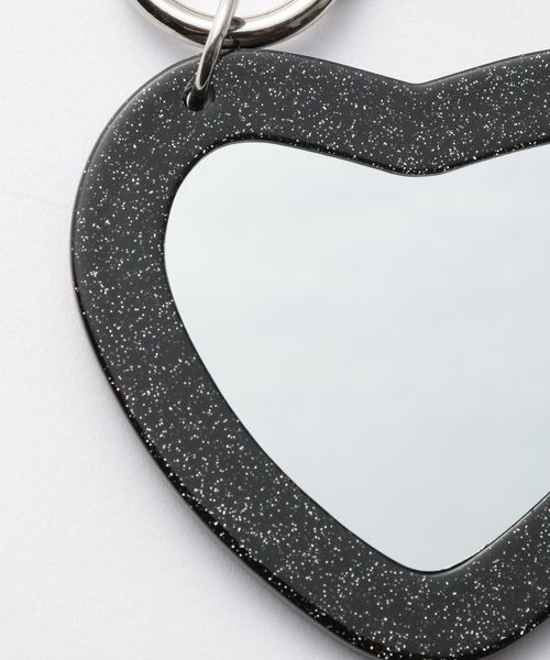 JEANASIS（ジーナシス）の「ミラーハートチャーム/139669（キーホルダー・レディース・ブルー系その他/イエロー系その他/レッド系その他・FREE）」の11枚目の写真