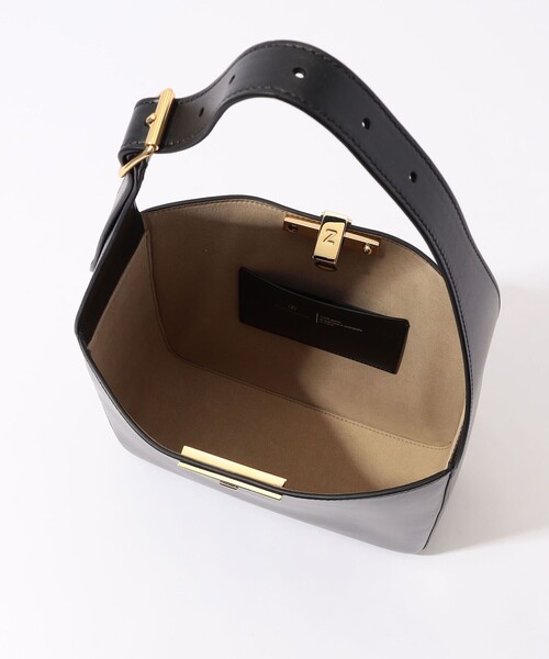 Zanchetti(ザンチェッティ)の「ZANCHETTI AMLETO ホーボーバッグ(ショルダーバッグ・レディース・ブラック・FREE)」の5枚目の写真