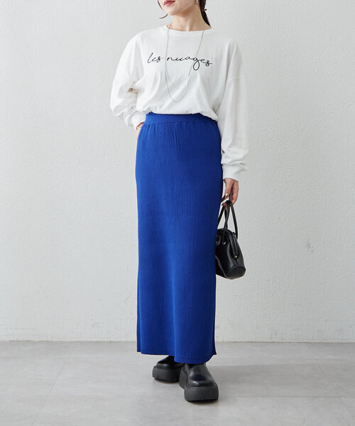 continuer de NICE CLAUP(コンティニューデナイスクラップ)の「《@kana__18s select》アソートロゴロンT(Tシャツ/カットソー・レディース・ホワイト/ホワイト系その他/オフホワイト・FREE)」の15枚目の写真