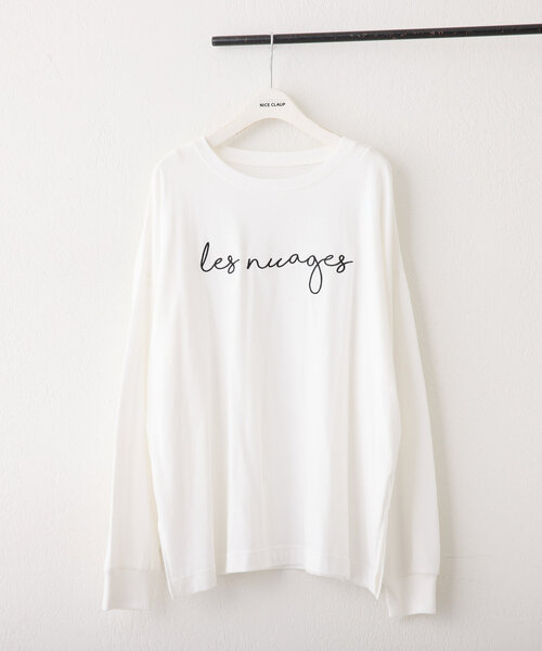 continuer de NICE CLAUP(コンティニューデナイスクラップ)の「《@kana__18s select》アソートロゴロンT(Tシャツ/カットソー・レディース・ホワイト/ホワイト系その他/オフホワイト・FREE)」の17枚目の写真