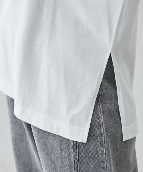 continuer de NICE CLAUP(コンティニューデナイスクラップ)の「《@kana__18s select》アソートロゴロンT(Tシャツ/カットソー・レディース・ホワイト/ホワイト系その他/オフホワイト・FREE)」の7枚目の写真