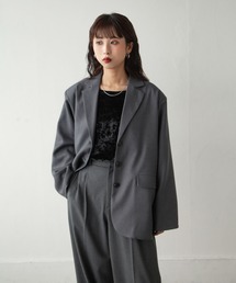 Chillfar（チルファー）の「ルーズテーラードジャケット（テーラードジャケット）」