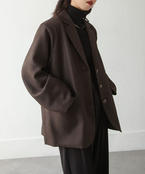 セール】ルーズテーラードジャケット（テーラードジャケット