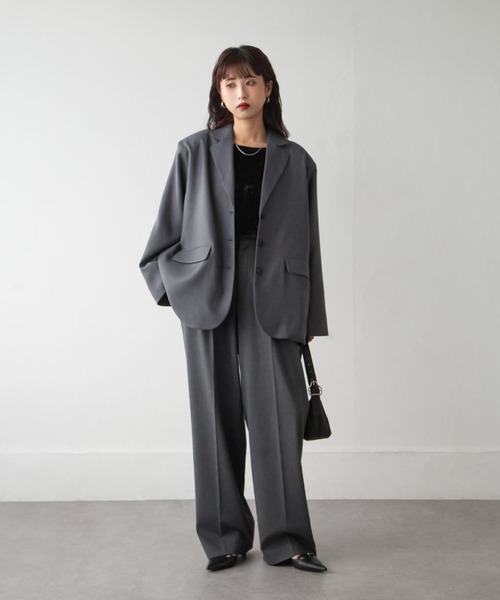 ルーズテーラードジャケット（テーラードジャケット）｜Chillfar