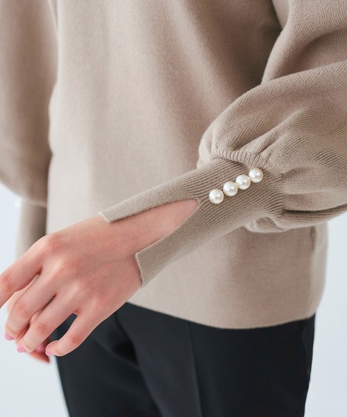 【Reneルネ】新品タグ付き定価61,600円パールボタンフーディニット36 Reneルネ】新品定価61,600円パールボタンフーディーニット36 - メルカリ