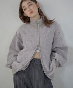 （再値下げ！）メゾンスペシャル　シアーオーバージャケット　グレー　フリーサイズ Sheer Over Size Jacket/シアーオーバージャケット【MAISON
