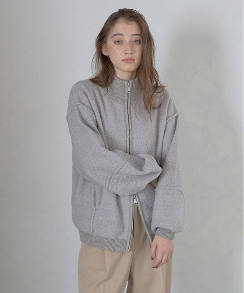 DOLCE&GABBANA 90s ニットネック ジップアップブルゾン DOLCE&GABBANA 90s ニットネック ジップアップブルゾン - メルカリ